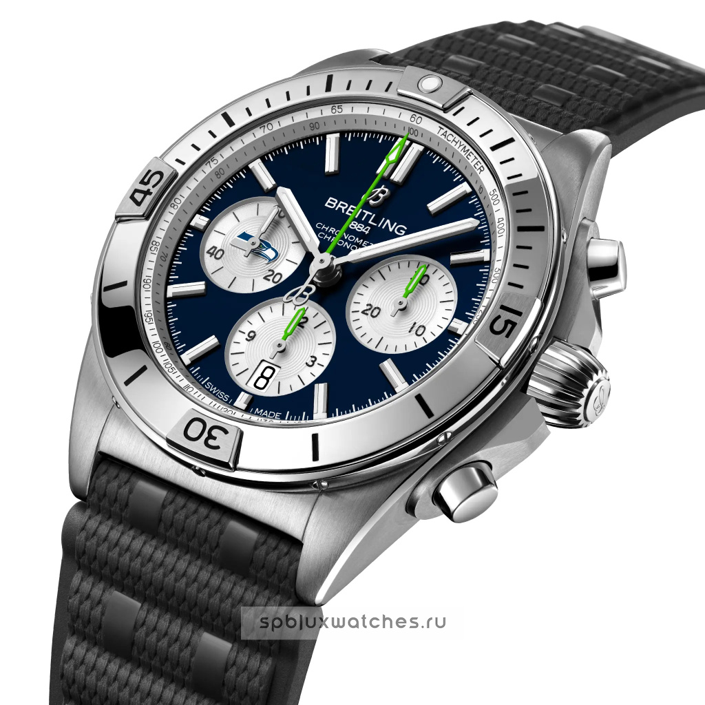 Breitling Chronomat B01 42 mm NFL Seattle Seahawks Edition AB01342B1C4S1
