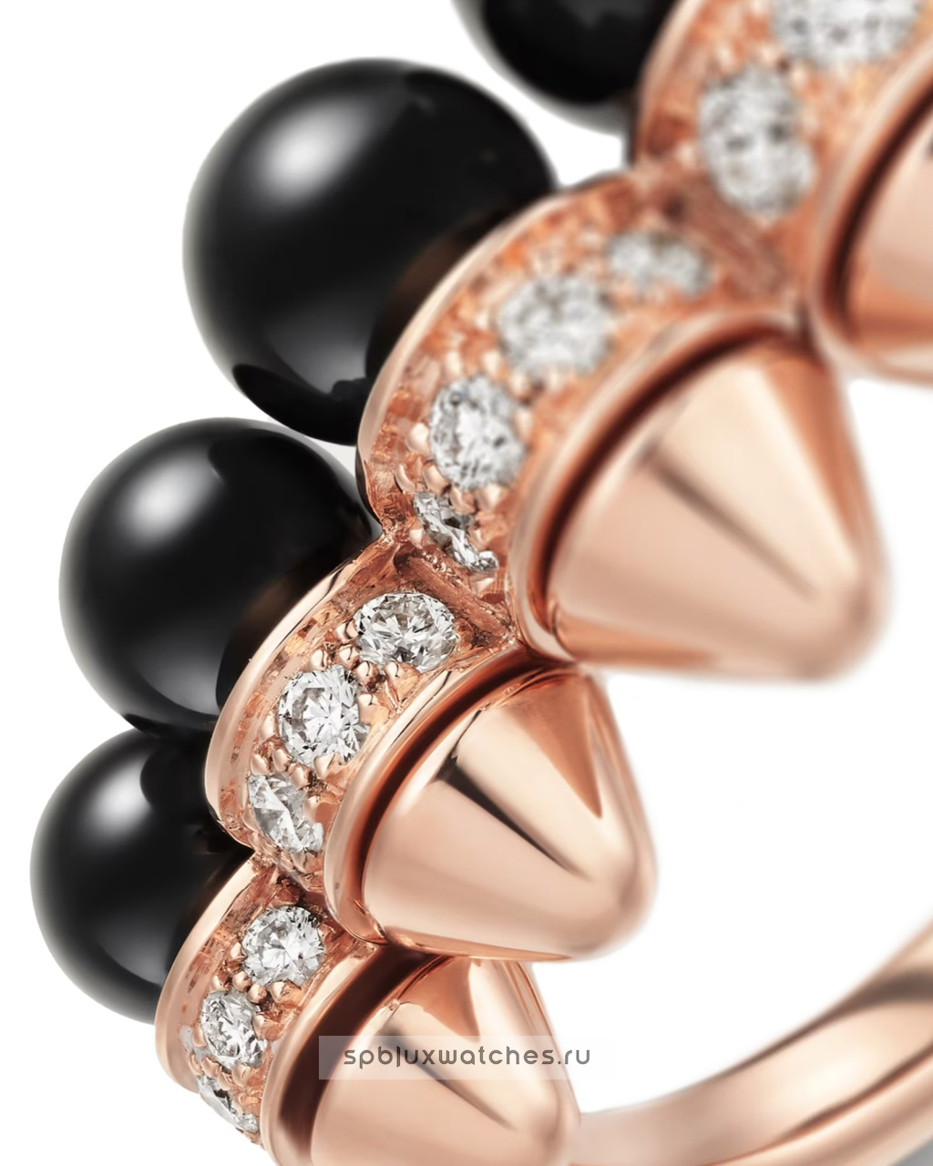 Кольцо Cartier Clash de Cartier Onyx Diamonds Ring Extra-Large Model N4793900