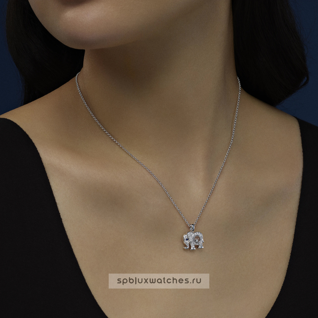Подвеска Chopard Happy Diamonds Elephant Pendant 79A189-1201