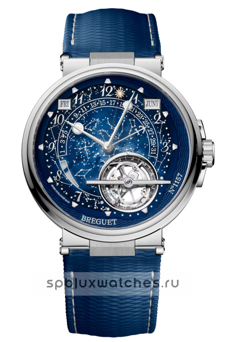 Breguet Marine Tourbillon Equation Marchante 5887 43.9 mm 5887PT/YS/5WVSL