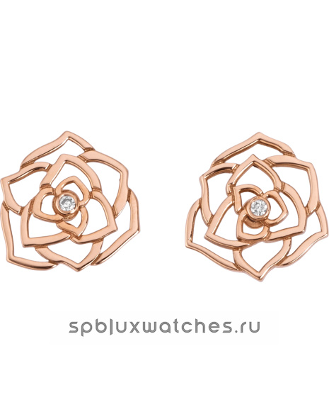 Серьги Piaget Rose Earrings G38U0069