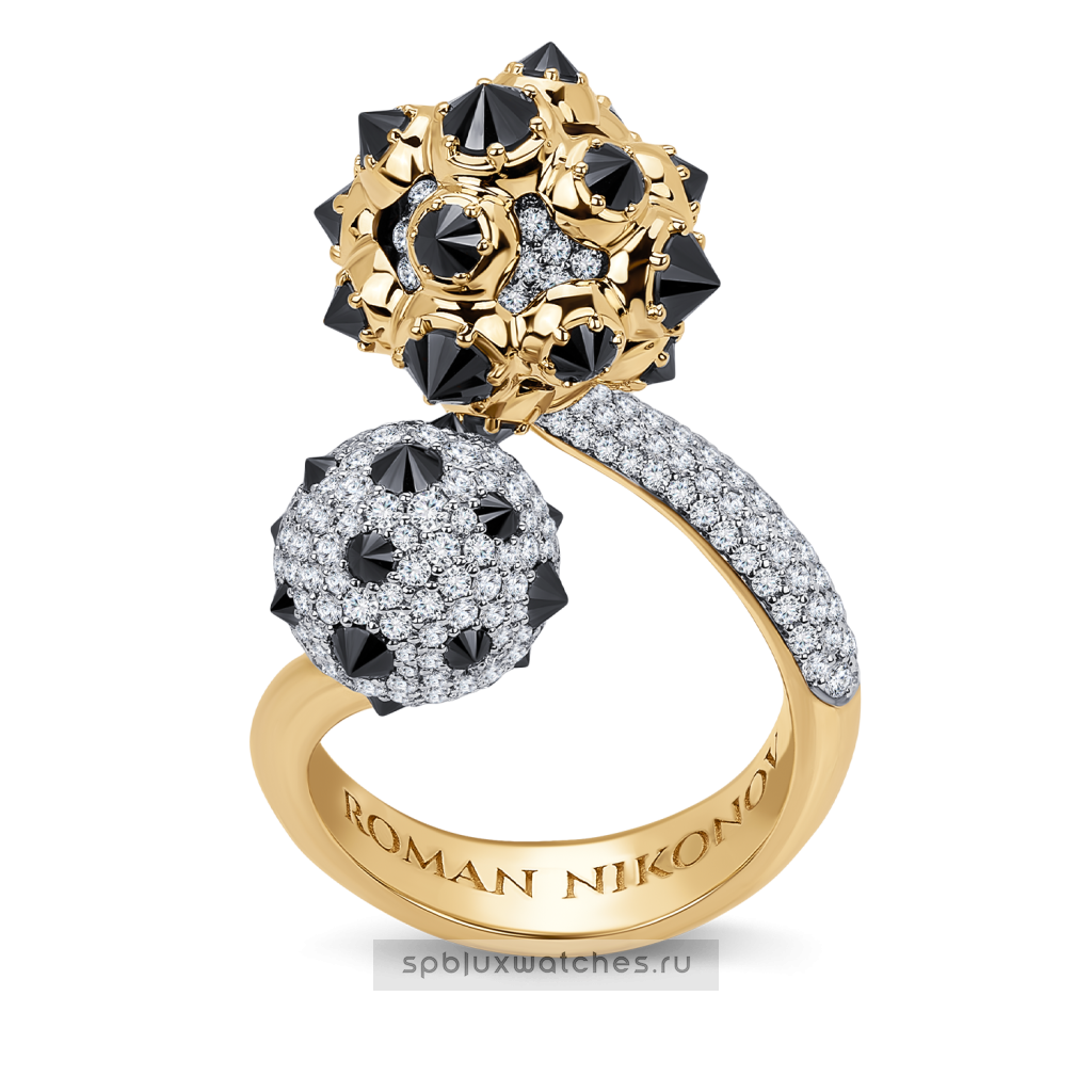 Кольцо Roman Nikonov "Ежевика" RN020092