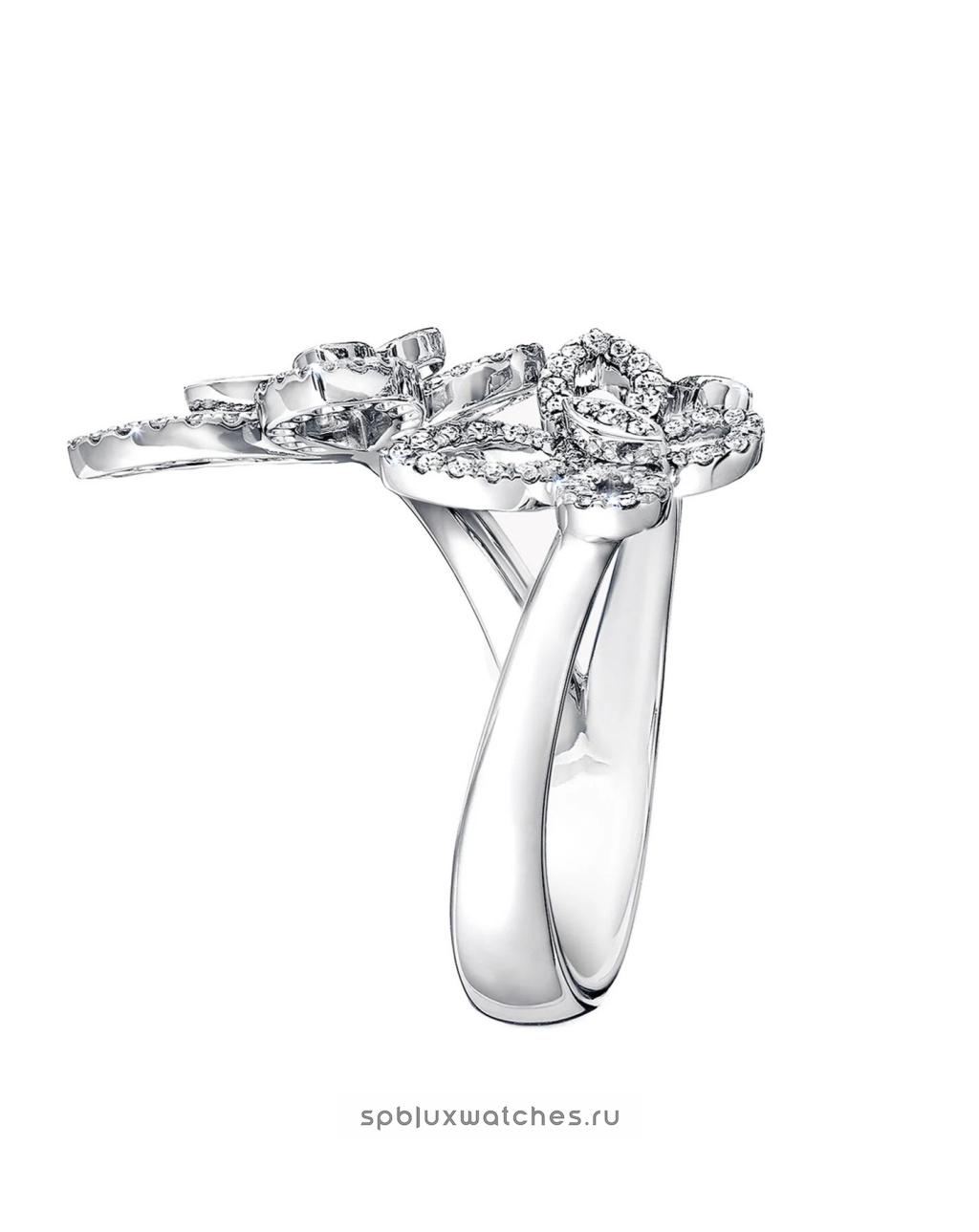 Кольцо Graff Triple Butterfly Silhouette Diamond Ring RGR790