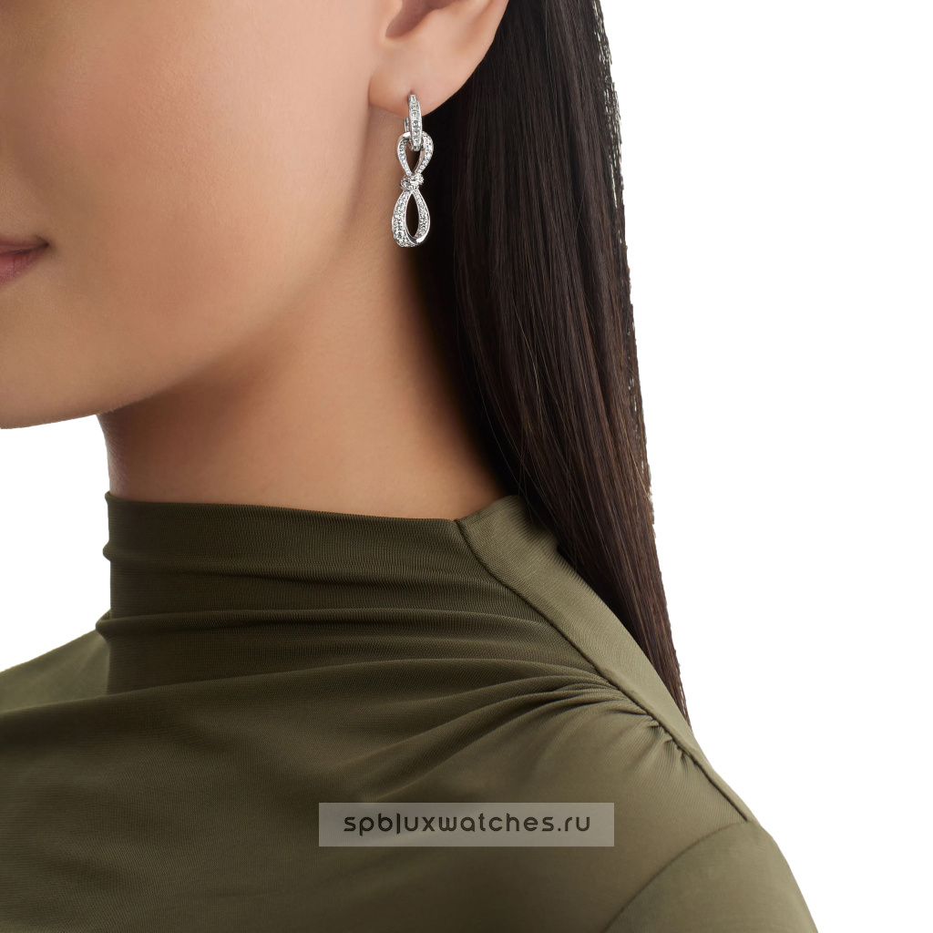 Серьги Graff Tilda's Bow Diamond Link Earrings RGE2007