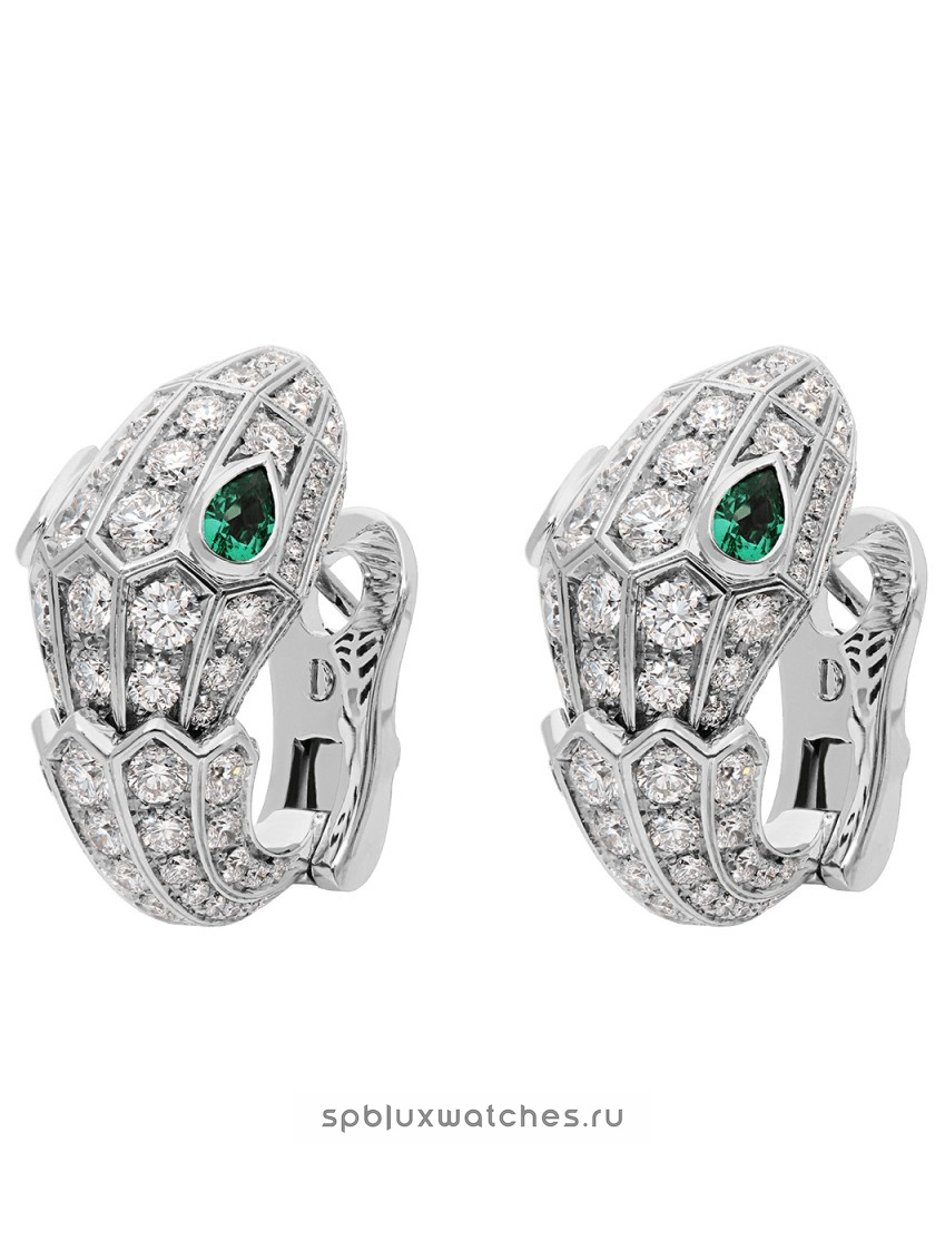 Серьги Bvlgari Serpenti Earrings 354702