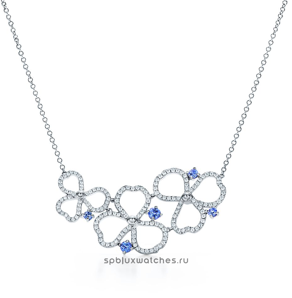 tanzanite necklace tiffany