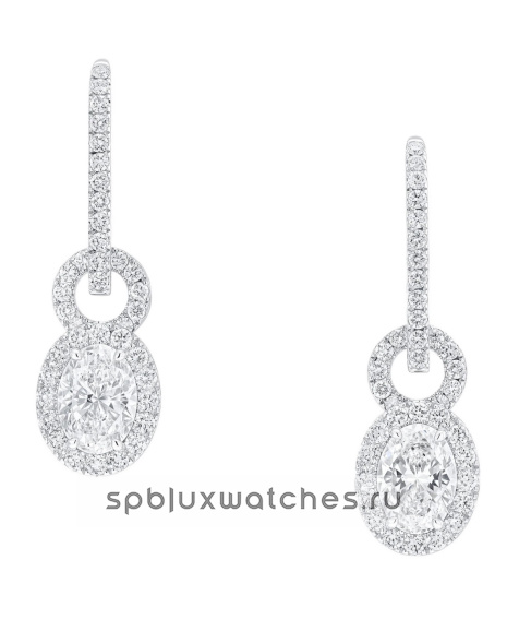 Серьги Graff Icon 8 Oval Diamond Earrings RGE2025