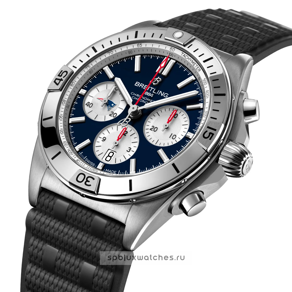 Breitling Chronomat B01 42 mm NFL New England Patriots Edition AB01342B1C7S1