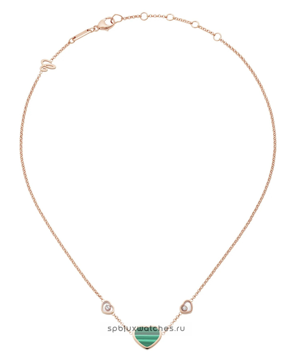 Колье Chopard Happy Hearts Necklace 81A082-5102