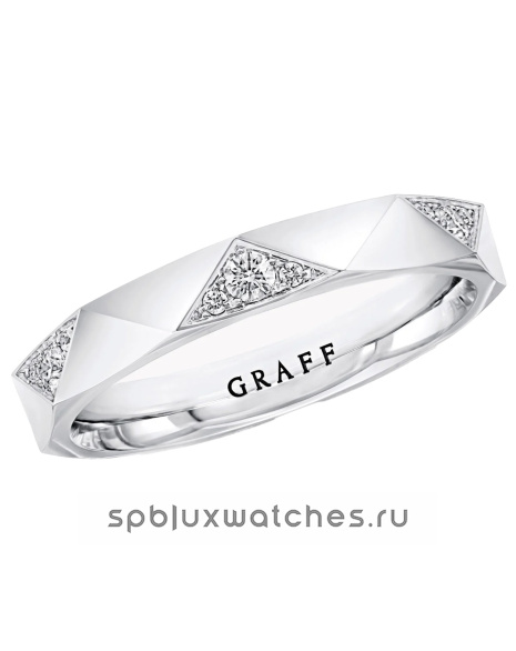 Кольцо Graff Laurence Graff Signature Faceted Diamond Wedding Band RGR994