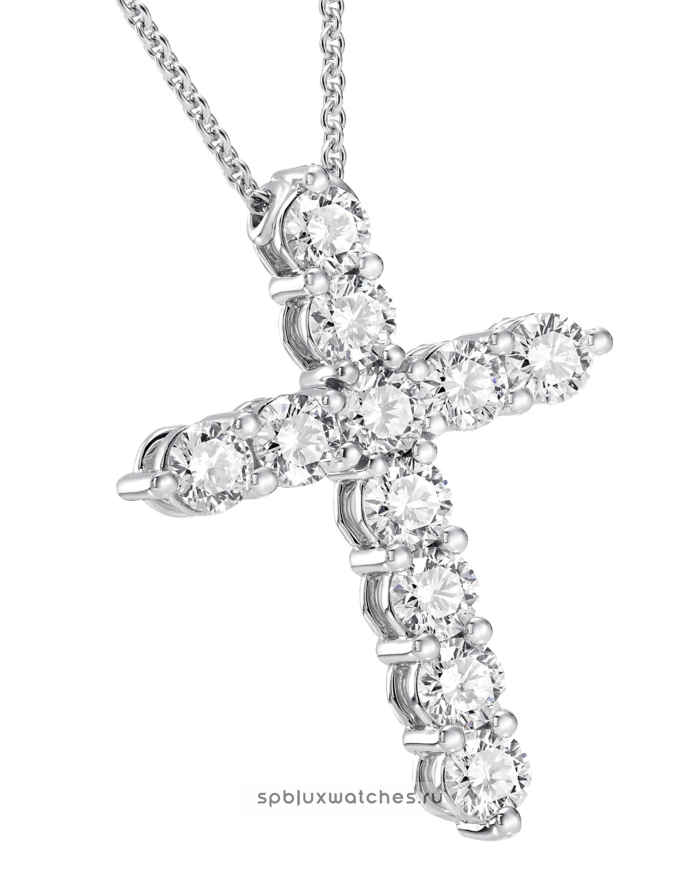 Крест Graff Classic Graff Round Diamond Cross Medium Pendant RGP006