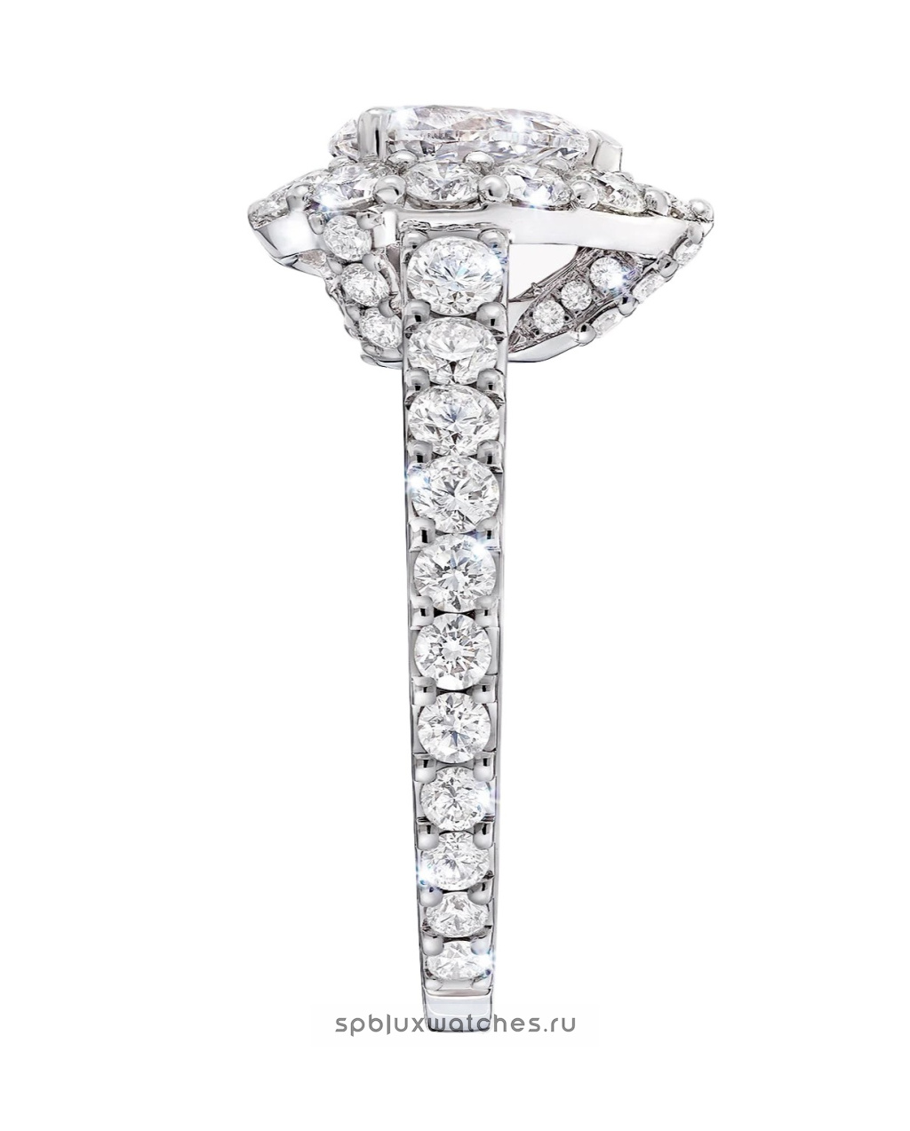 Кольцо для помолвки Graff Icon Pear Shape Diamond Engagement Ring RGR619