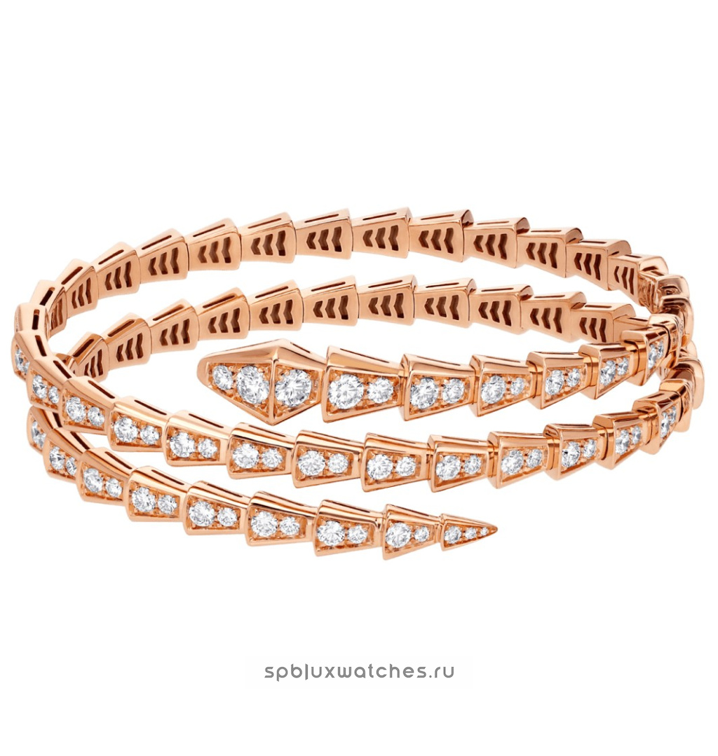 Браслет Bvlgari Serpenti Viper Two-Coil Bracelet 357272