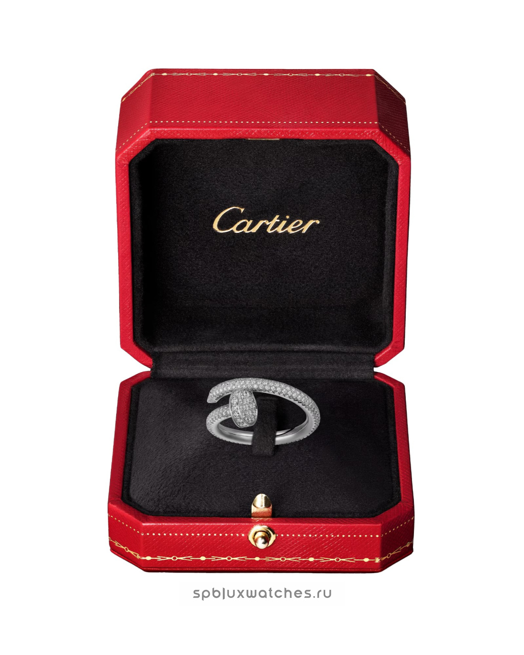 Кольцо Cartier Juste un Clou Paved Ring Classic Model N4748700
