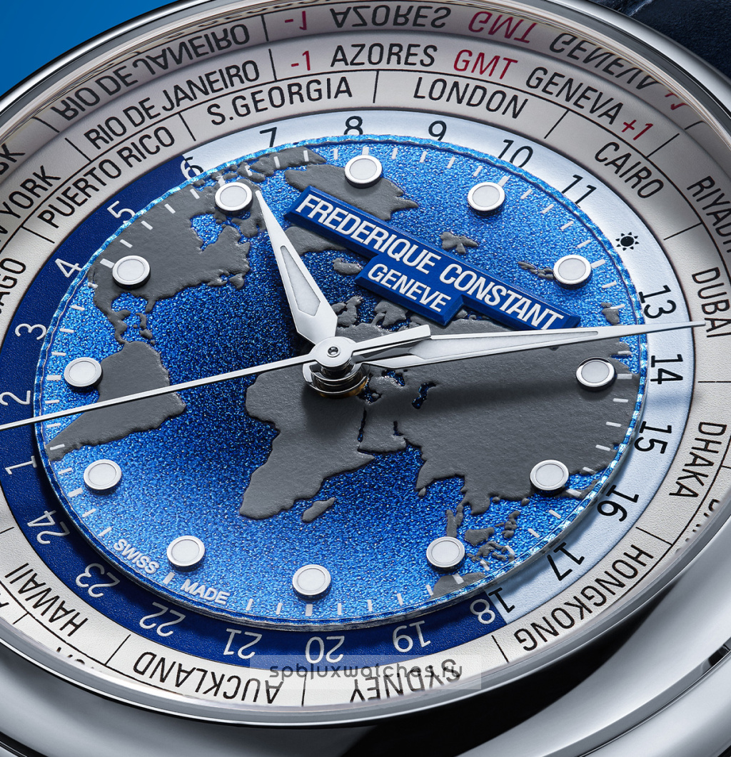Frederique Constant Manufacture Classic Worldtimer 40 mm FC-719BLW3H6