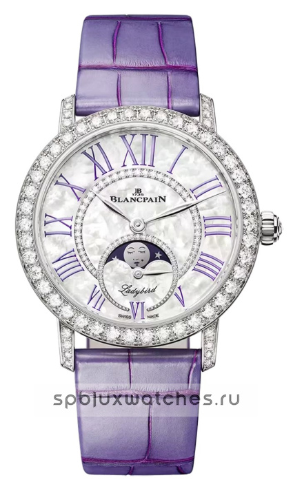 Blancpain Ladybird Colors Phases De Lune 34.9 mm 3662D 1954 55B