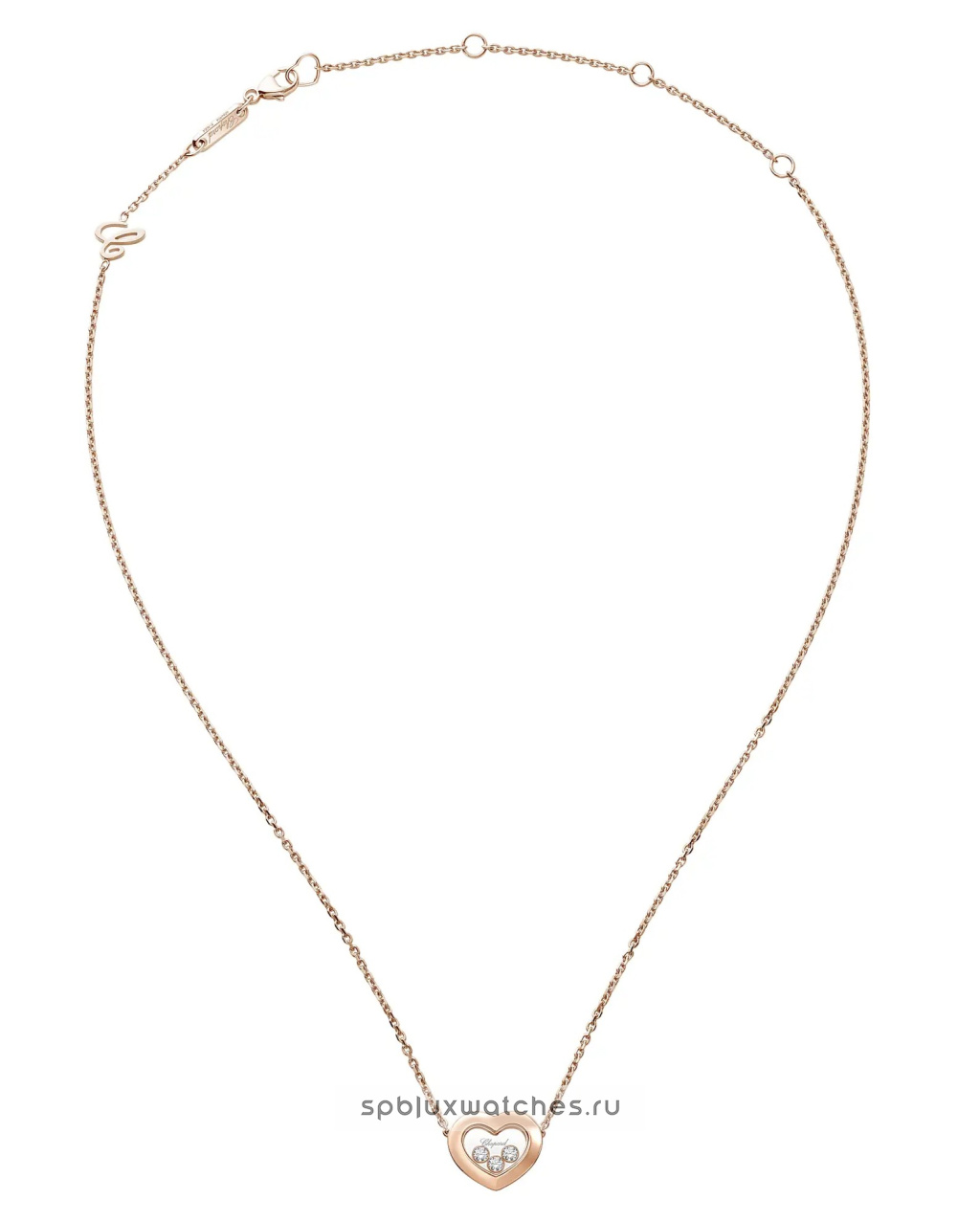 Колье Chopard Happy Diamonds Icons Necklace 81A611-5001
