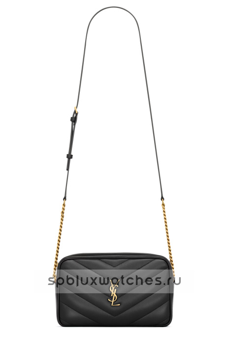 Сумка Saint Laurent Loulou Camera Bag in Matelasse Lambskin 869468AAEAX1000