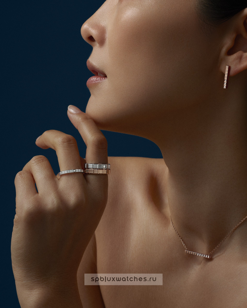 Кольцо Chopard Ice Cube Ring 829834-5010
