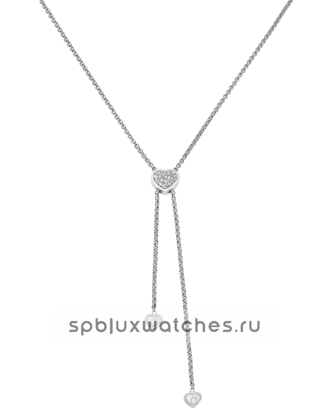 Колье Chopard Happy Hearts Tie Necklace 81A148-1901