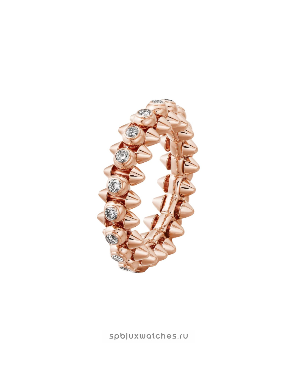 Кольцо Cartier Clash de Cartier Paved Ring Medium Model N4765400