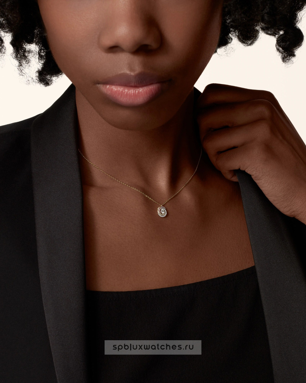 Подвеска Cartier Trinity Paved Pendant B7224807