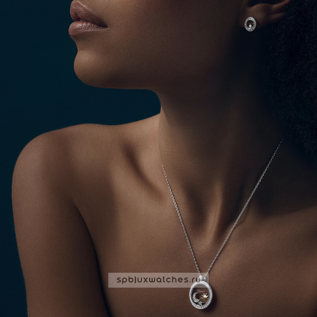 Подвеска Chopard Happy Sun, Moon and Stars Pendant 799434-1401