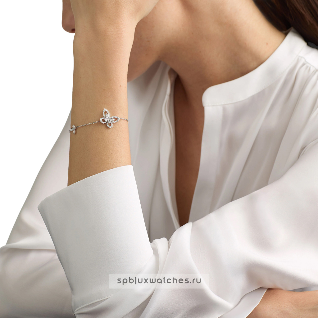 Браслет Graff Butterfly Silhouette Diamond Mini Bracelet RGB466