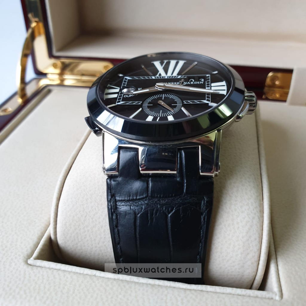 ulysse nardin executive dual time 43 mm 243 00 42