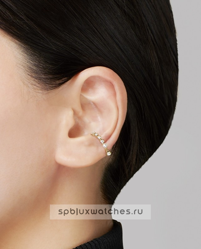 Кафф Mikimoto Dinner Ring Ear Cuff PE-1746K