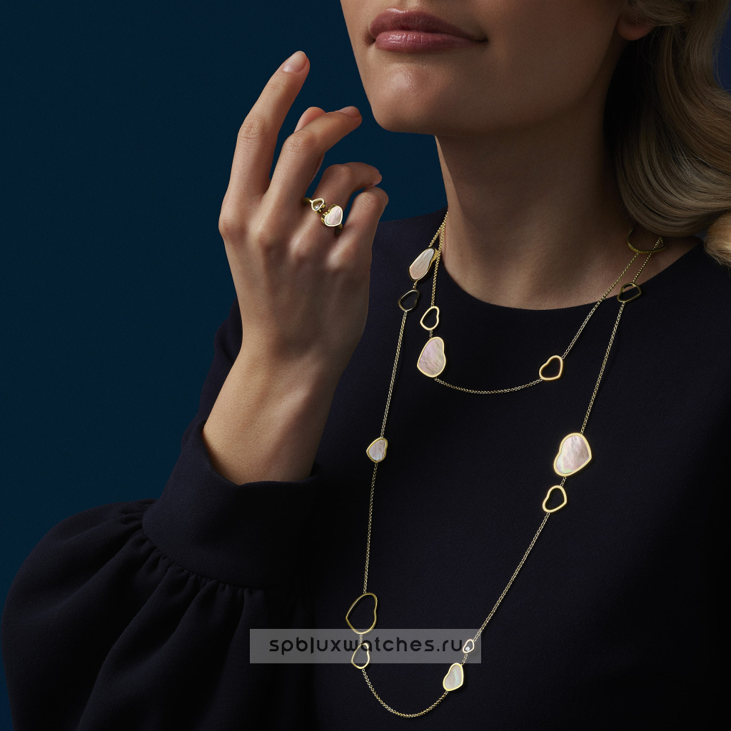 Колье-сотуар Chopard Happy Hearts Sautoir Necklace 817482-0301