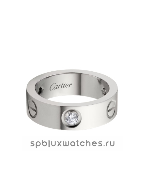 Кольцо Cartier Love Ring 3 Diamonds Classic Model B4032500
