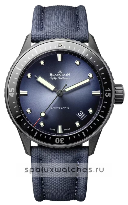 Blancpain Fifty Fathoms Bathyscaphe 43.6 mm 5000A 0140 O52A