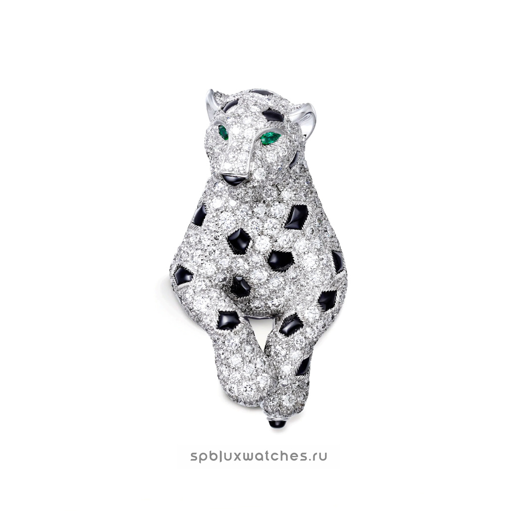 Колье Cartier Panthere de Cartier Necklace Multi-Wear Paved H7000539