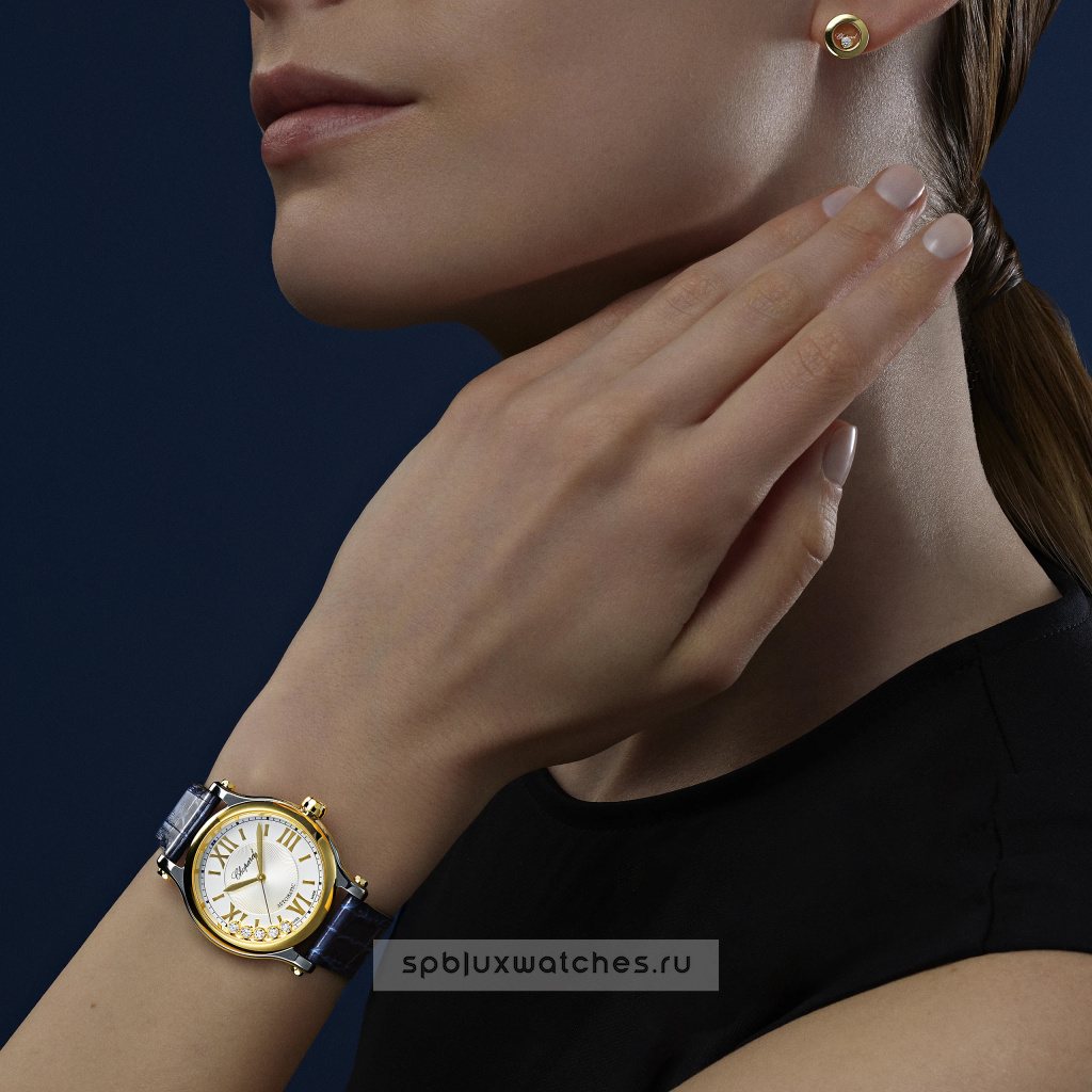 Серьги Chopard Happy Diamonds Icons Earrings 83A017-0001