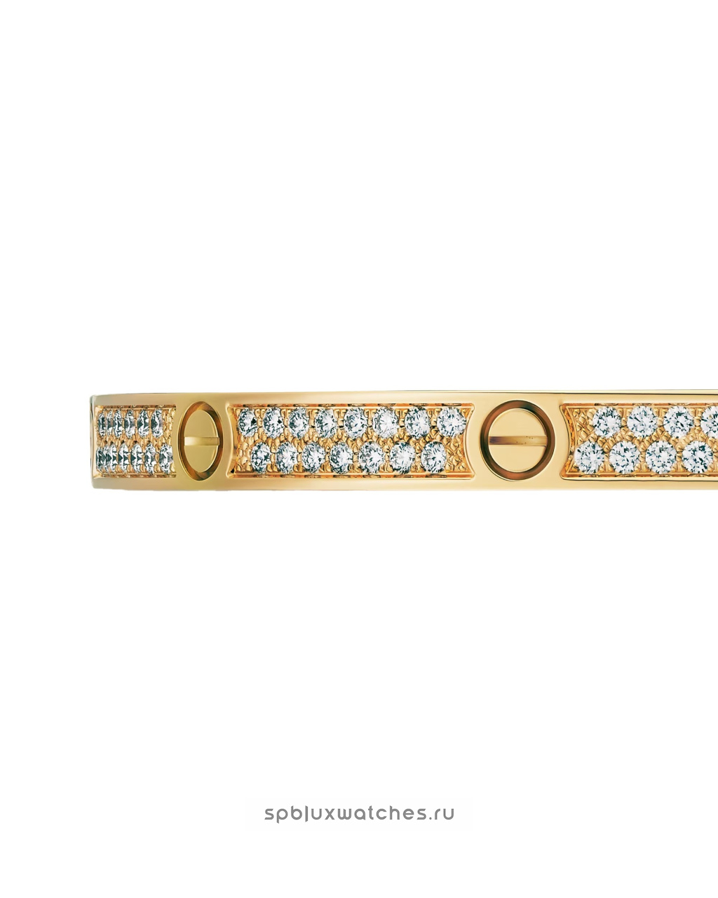 Браслет Cartier Love Bracelet Paved Small Model N6710617