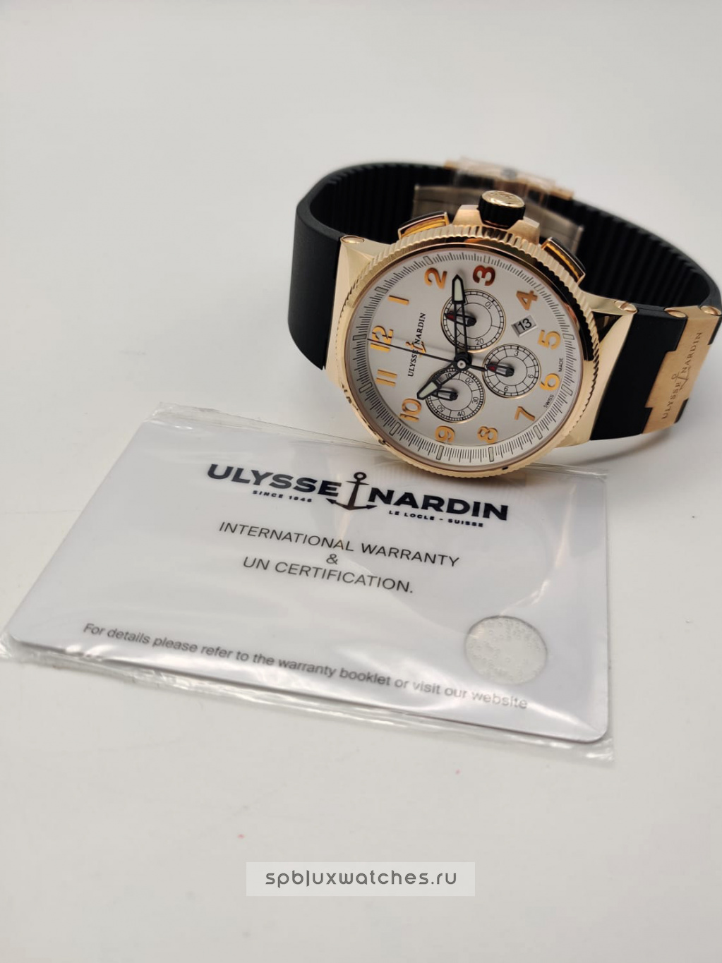 Ulysse Nardin Marine Chronograph Manufacture 43 mm 1506-150-3/61