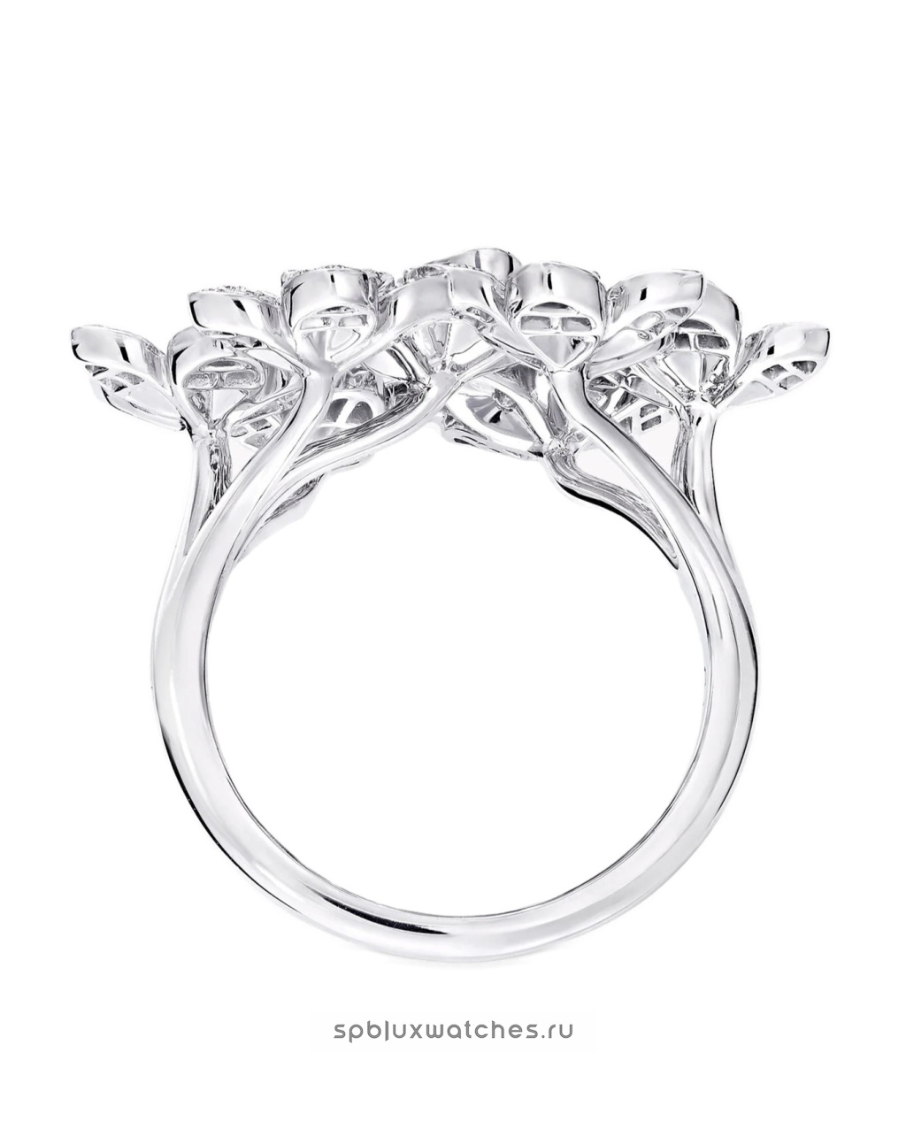 Кольцо Graff Wild Flower Large Diamond Cluster Ring RGR844