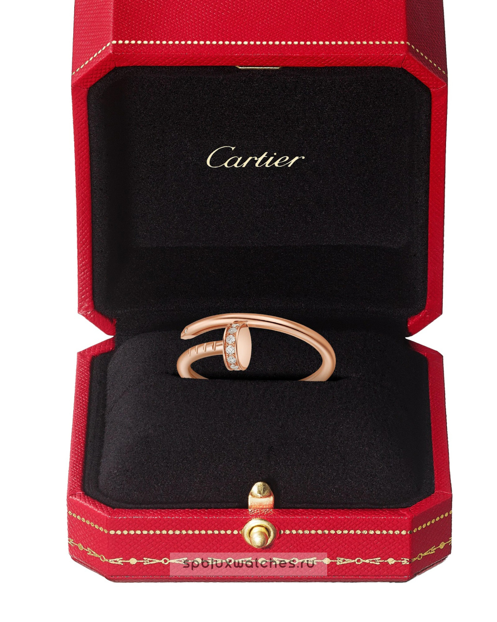 Кольцо Cartier Juste un Clou Diamonds Ring Small Model B4244800