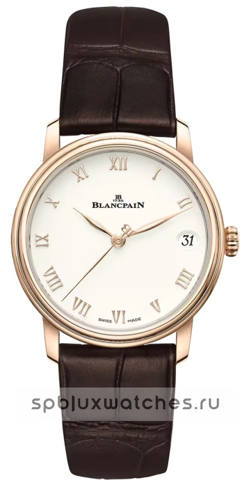 Blancpain Villeret Women Date 33.2 mm 6127 3642 55B