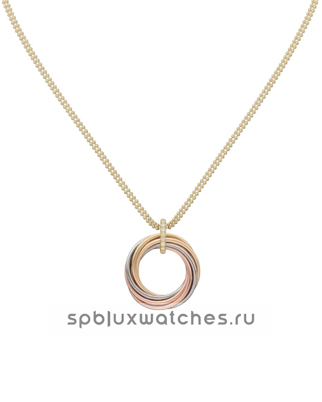 Подвеска Cartier Trinity Seven Rows Diamonds Pendant B7224806