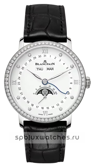 Blancpain Villeret Quantieme Complet 38 mm 6264 4628 55B