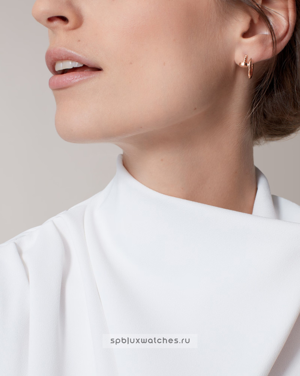 Серьги Cartier Juste un Clou Hoop Earrings Small Model B8301234