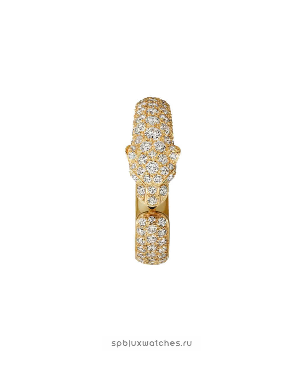 Кольцо Cartier Panthere de Cartier Paved Ring Small Model N4765500