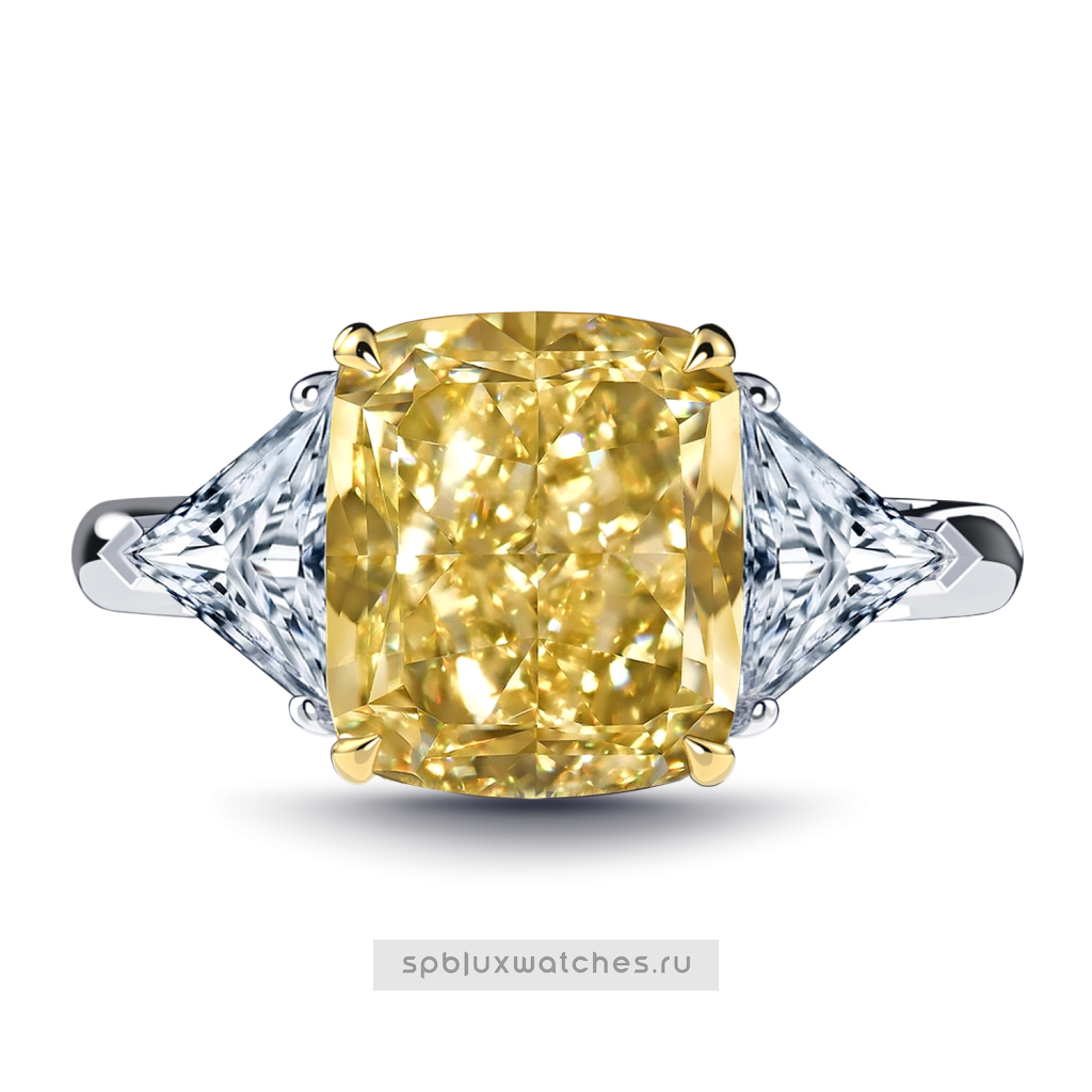 Авторское изделие. Кольцо No Name из белого золота с лабораторными бриллиантами