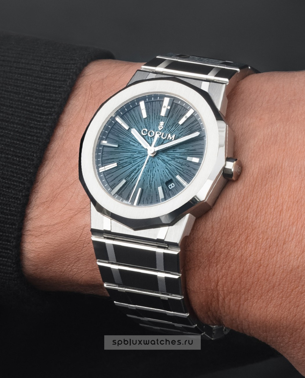 Corum Admiral Petroleum Dial 39 mm A39.231.AQ0.0G