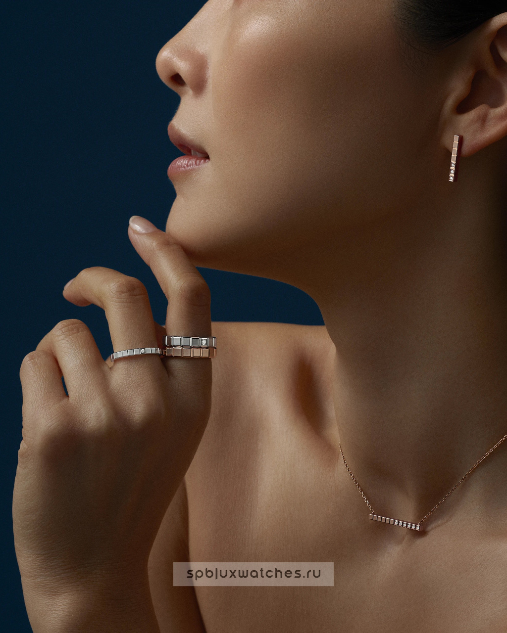 Кольцо Chopard Ice Cube Ring 827702-1229
