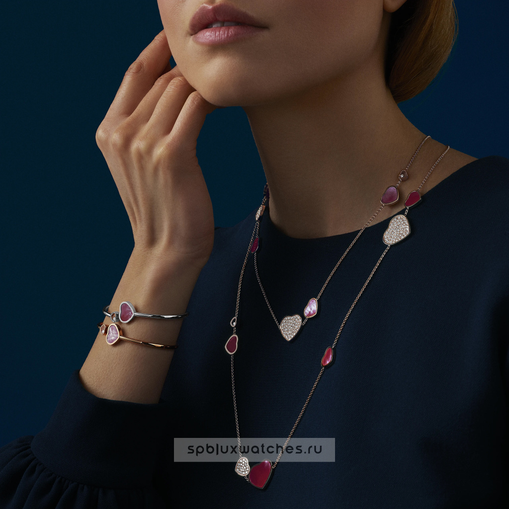 Браслет Chopard Happy Hearts Bangle 857482-1710