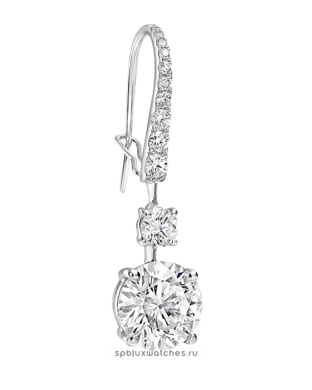 Серьги Graff Classic Graff Round Diamond Solitaire Earrings RTSW01