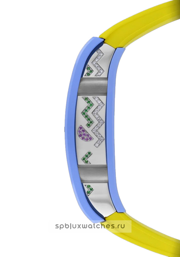 Richard Mille RM 07-01 Automatic Winding Coloured Ceramics Powder Blue 31.4 x 42.5 mm